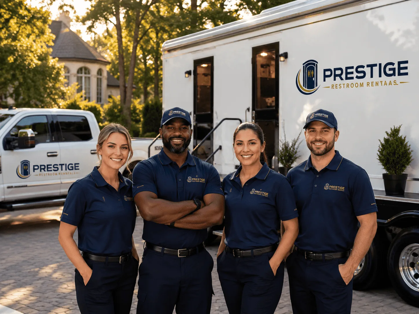 Trusted Luxury Portable Restrooms company in Herman, MN